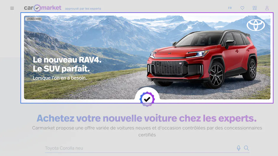 TOP AD sur Carmarket