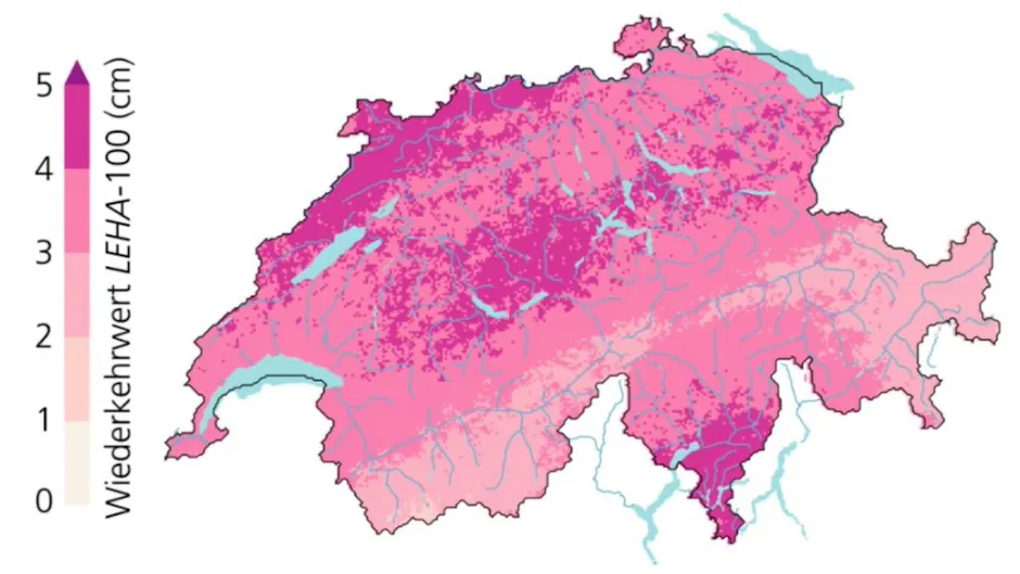 Karte Meteo Schweiz