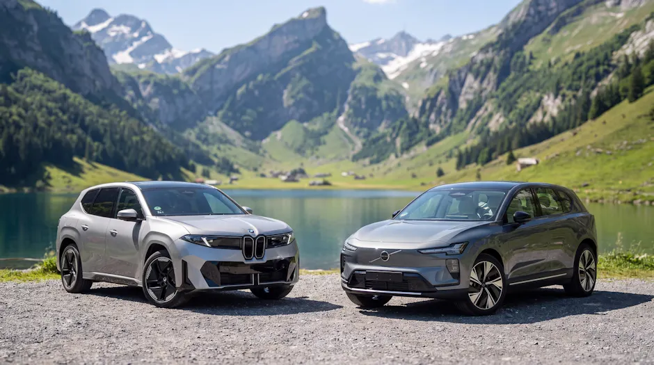 BMW iX3 Volvo EX60