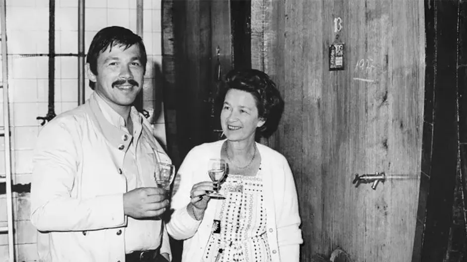 Jean-Pierre Favre und seine Mutter, Hanny Favre