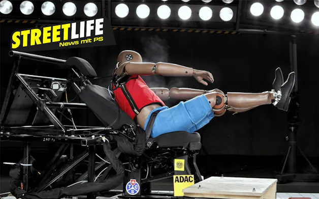 Crashtest falsche Sitzposition