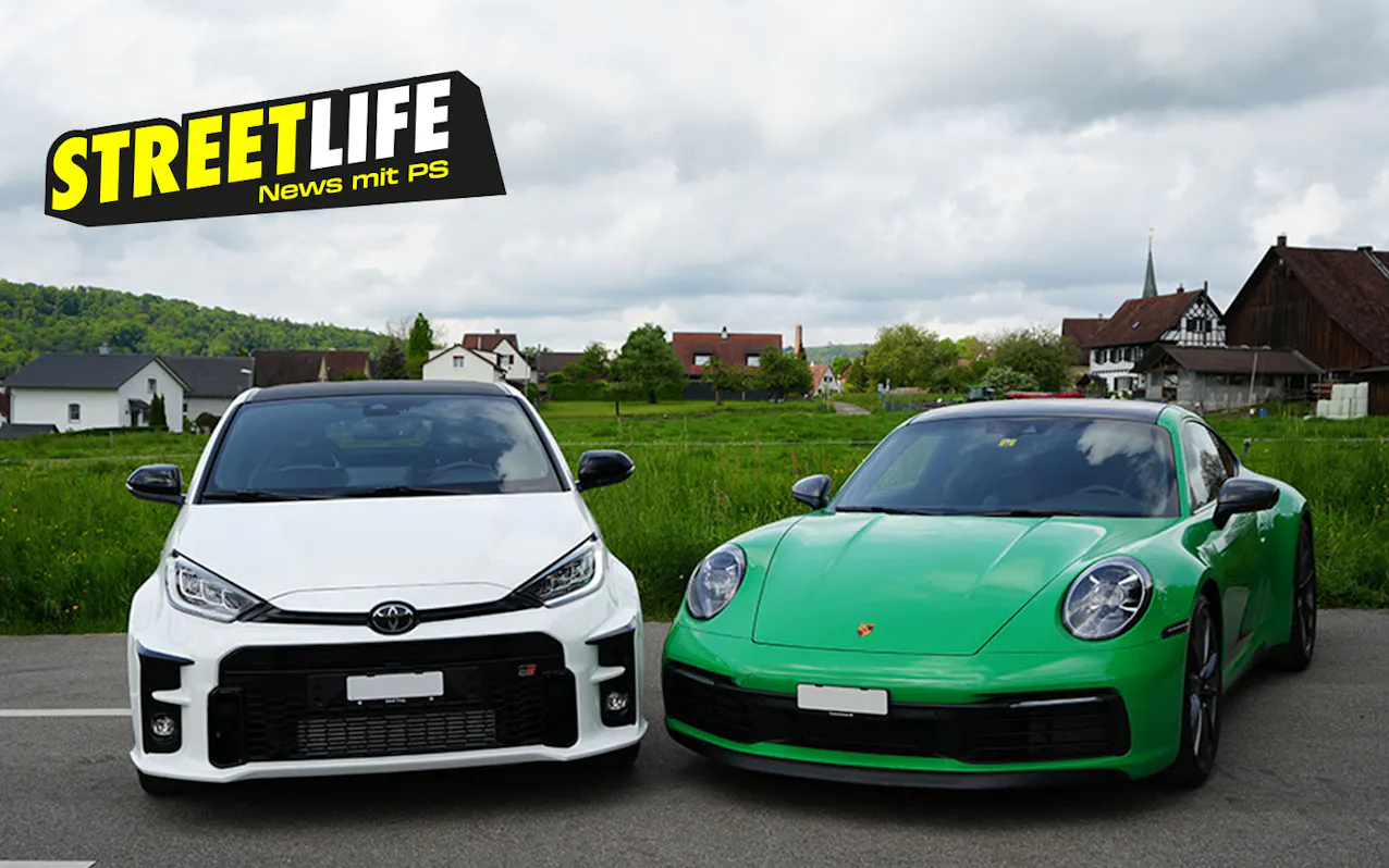 Toyota Yaris GR & Porsche 911 Carrera T
