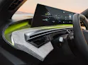 Vue détaillée de l'intérieur du cockpit de la nouvelle Peugeot E-5008