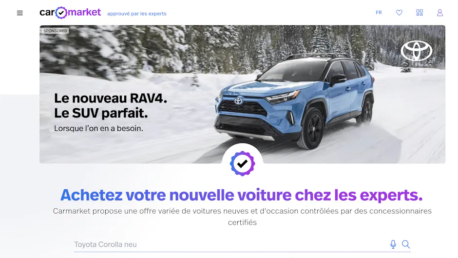 TOP AD sur Carmarket