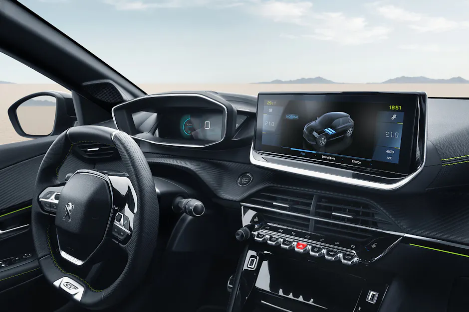 Peugeot E-208 Interieur