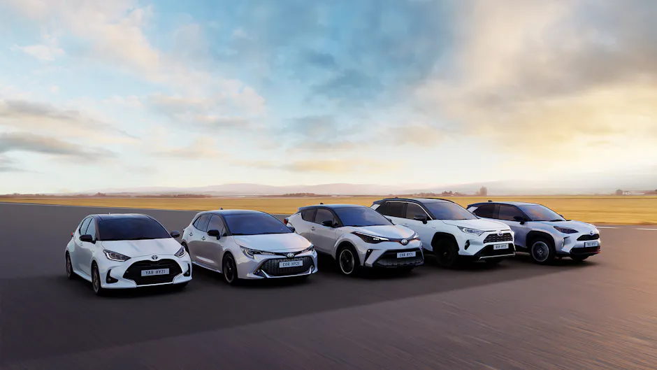 Toyota Modellpalette