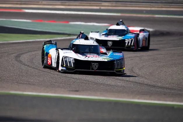 Il TeamPeugeot in pista