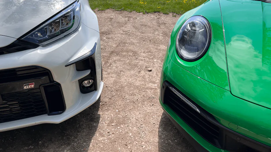 PORSCHE 911 CARRERA T VS TOYOTA GR YARIS Gallery 2