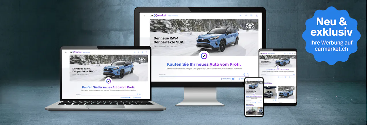 Werbemöglichkeiten auf Carmarket