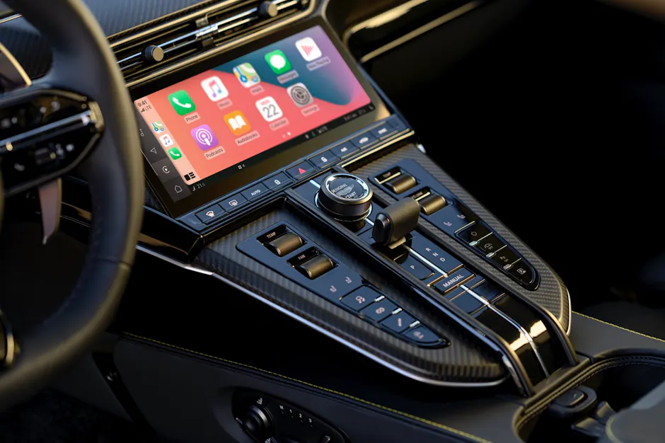 New Vantage Mittelkonsole mit Apple Carplay