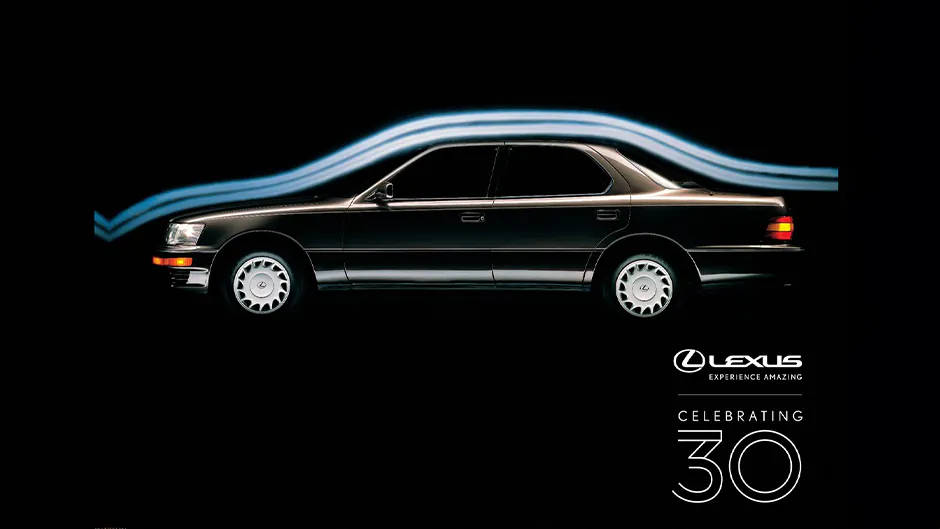 30 ans de Lexus LS400