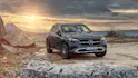 Schwarzer Mercedes GLC von aussen